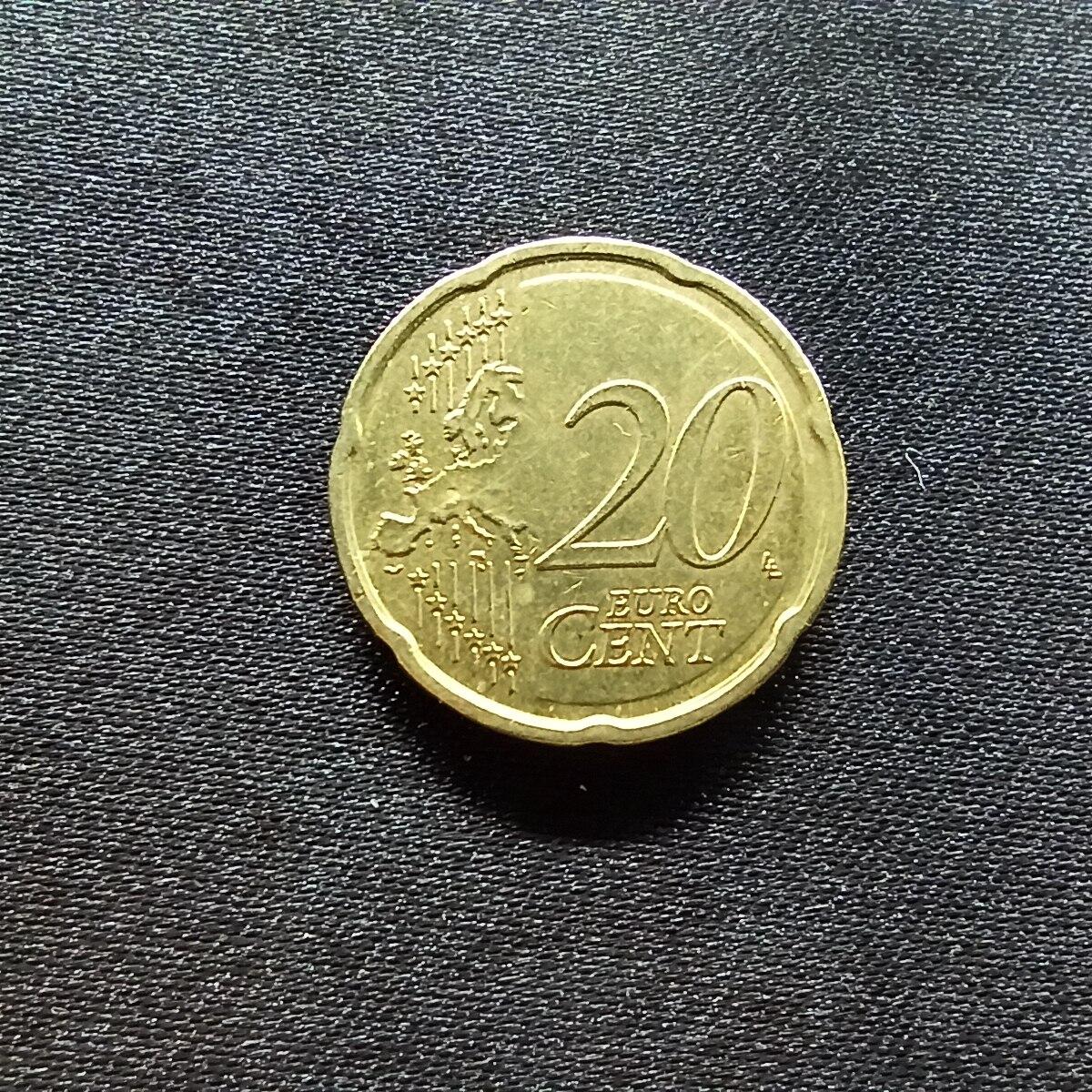 邮泉阁限时拍卖第十四场 各国硬币专场（拍卖结束后请付邮费，存留时间过长需全部邮寄） 斯洛文尼亚2019年20欧分