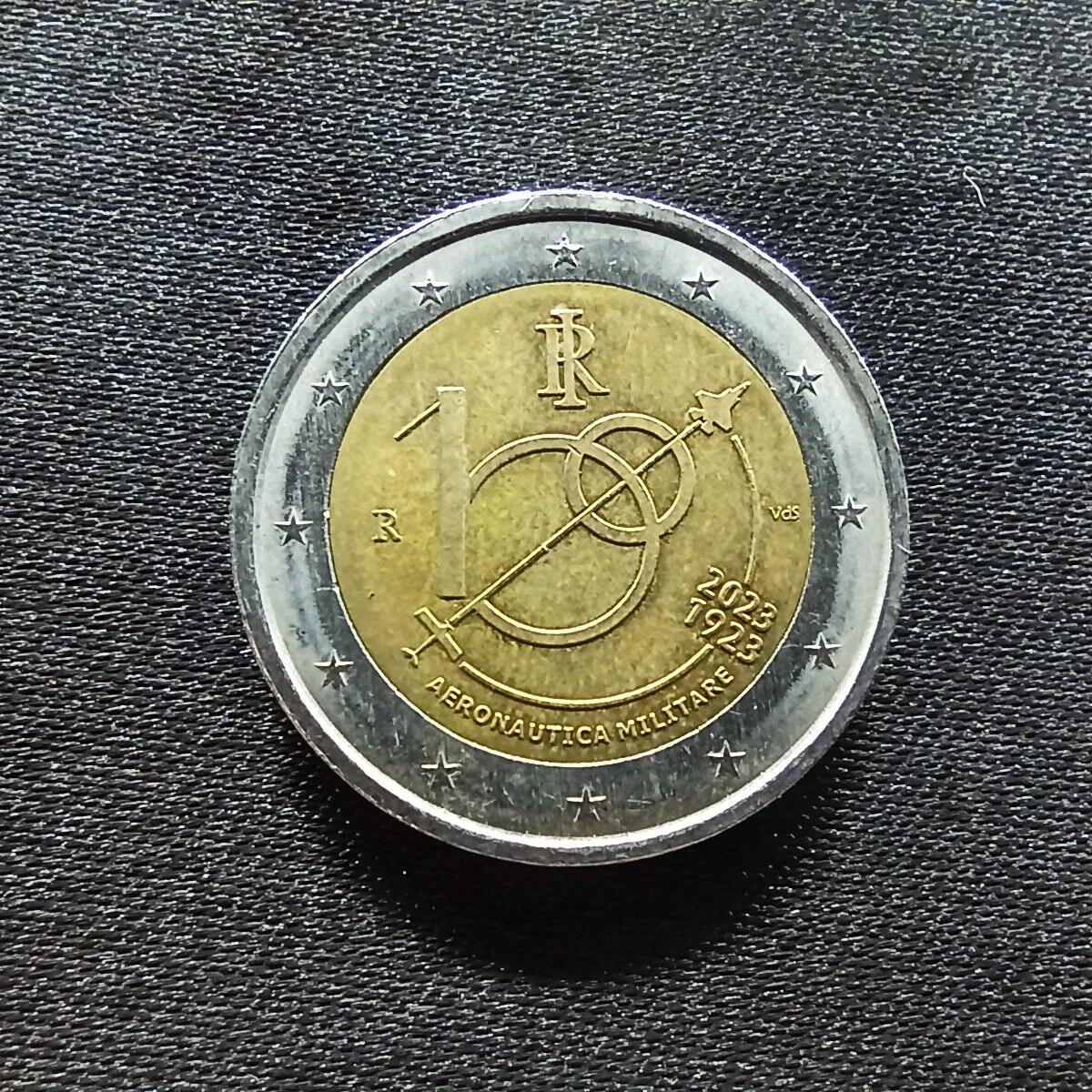 邮泉阁限时拍卖第十四场 各国硬币专场（拍卖结束后请付邮费，存留时间过长需全部邮寄） 意大利2023年2欧元纪念币