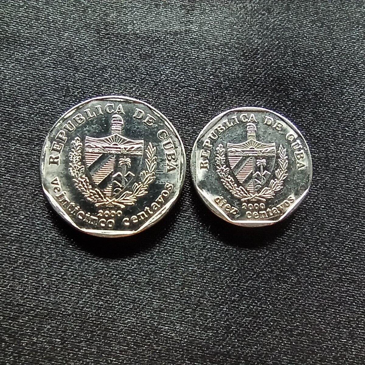 邮泉阁限时拍卖第十四场 各国硬币专场（拍卖结束后请付邮费，存留时间过长需全部邮寄） 古巴2枚