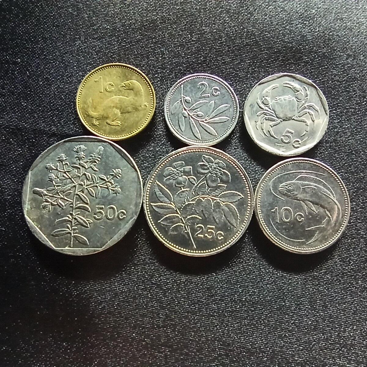 邮泉阁限时拍卖第十四场 各国硬币专场（拍卖结束后请付邮费，存留时间过长需全部邮寄） 马耳他6枚