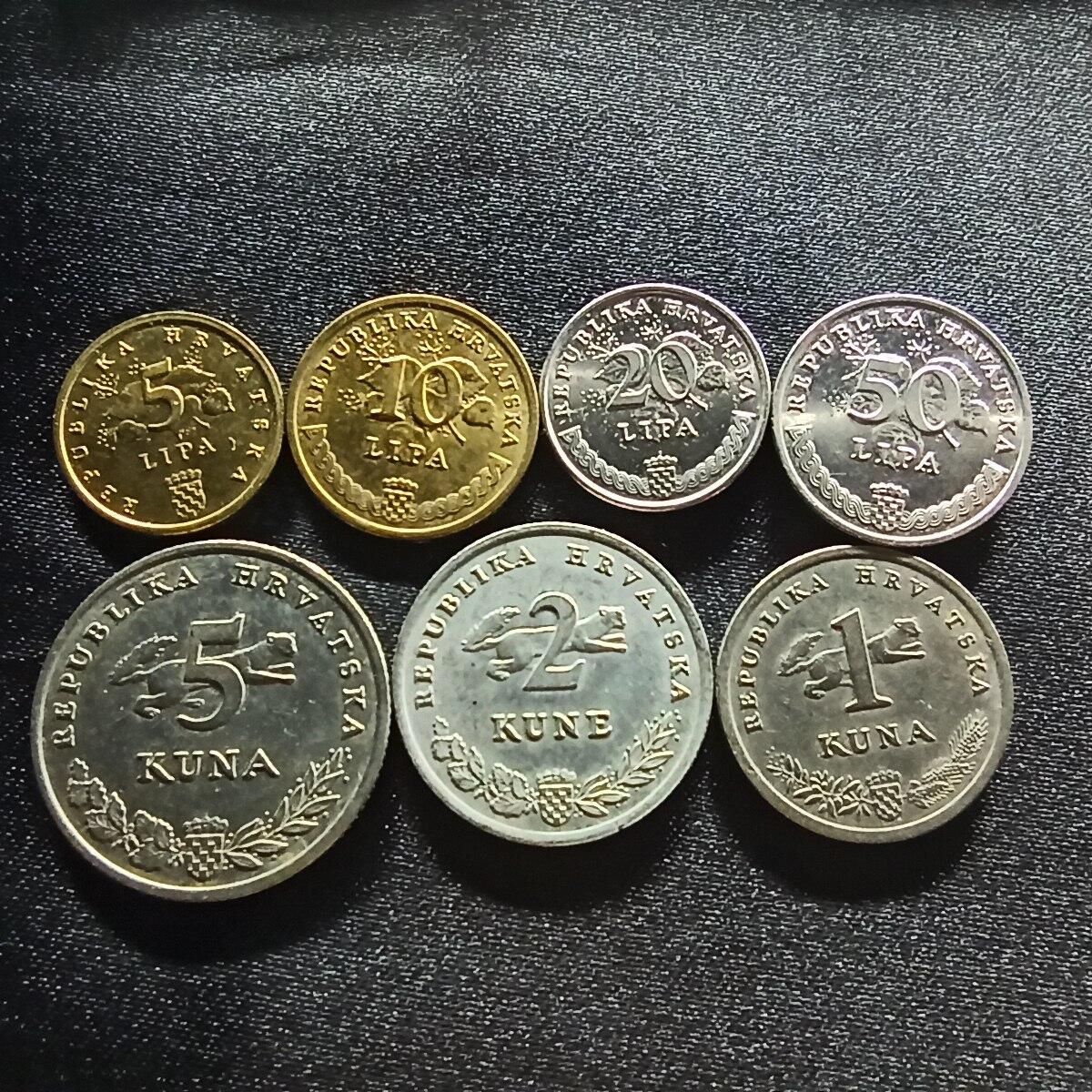 邮泉阁限时拍卖第十四场 各国硬币专场（拍卖结束后请付邮费，存留时间过长需全部邮寄） 克罗地亚7枚