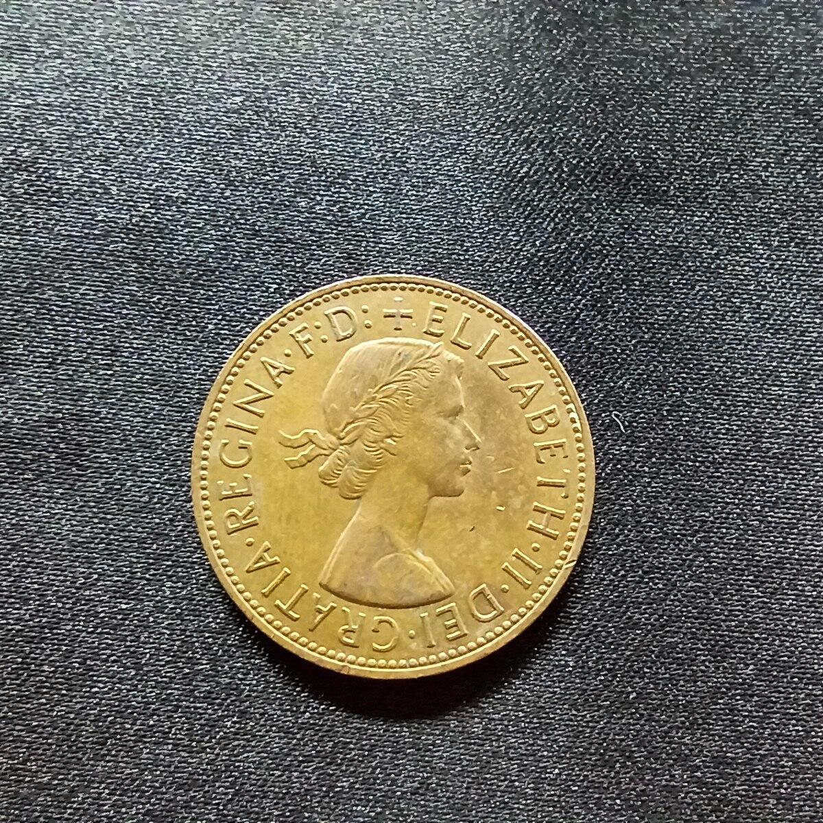 邮泉阁限时拍卖第十四场 各国硬币专场（拍卖结束后请付邮费，存留时间过长需全部邮寄） 英国1963年1便士