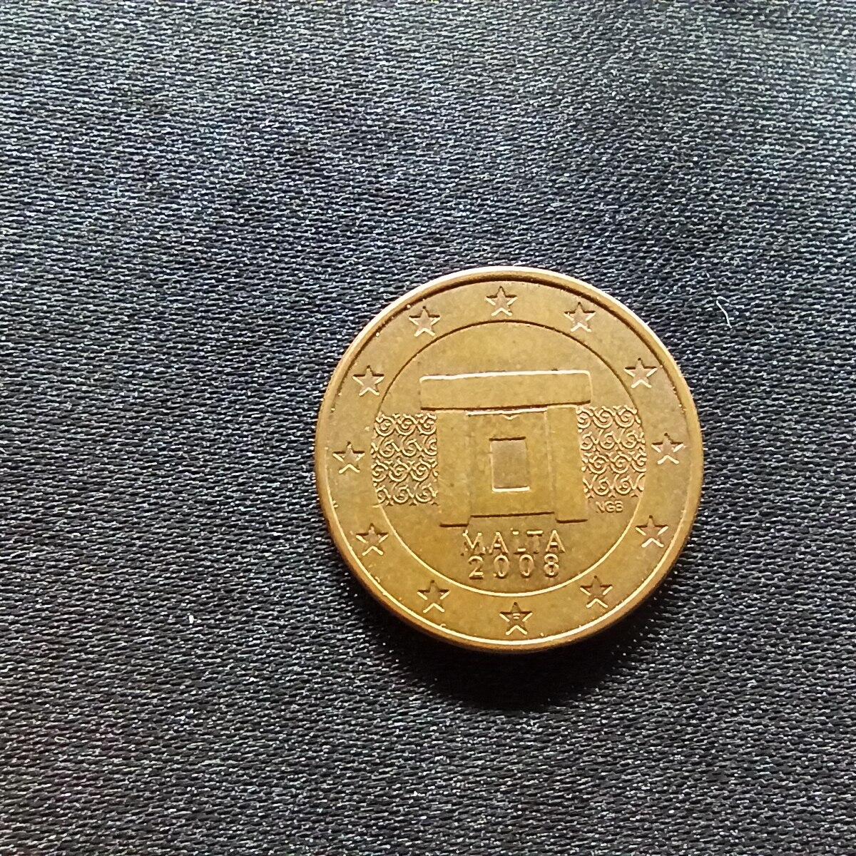 邮泉阁限时拍卖第十四场 各国硬币专场（拍卖结束后请付邮费，存留时间过长需全部邮寄） 马耳他2008年5欧分