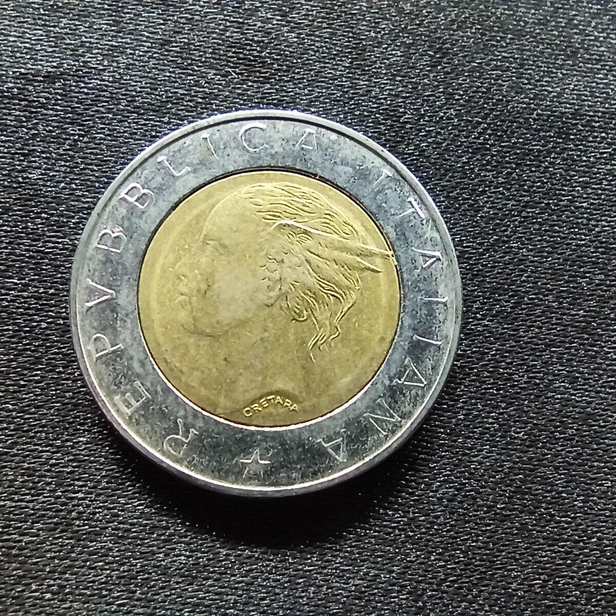 邮泉阁限时拍卖第十四场 各国硬币专场（拍卖结束后请付邮费，存留时间过长需全部邮寄） 意大利1993年500里拉纪念币