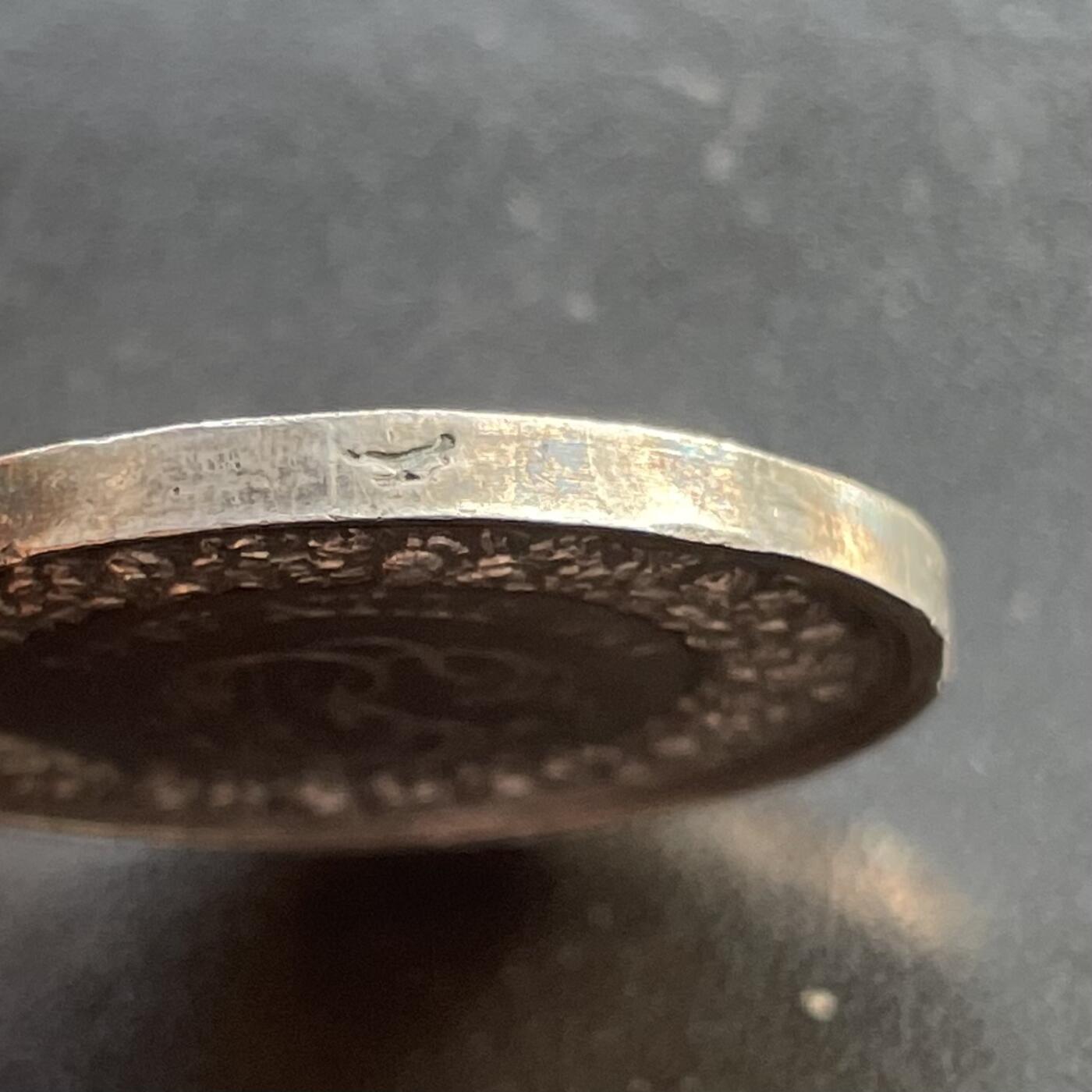 「木头集藏」章牌专场-第46期 1844年法国婚礼银章  直径：33 mm，16.6g，边铭：油灯 （1832-1841年），早期版本，如图边有微碰
