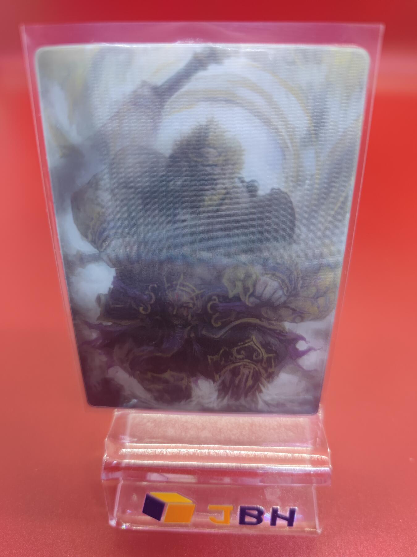 妖精的尾巴卡牌拍卖第二十六期(收拍品) 调星记-妖怪志-黄毛怪3D卡一张