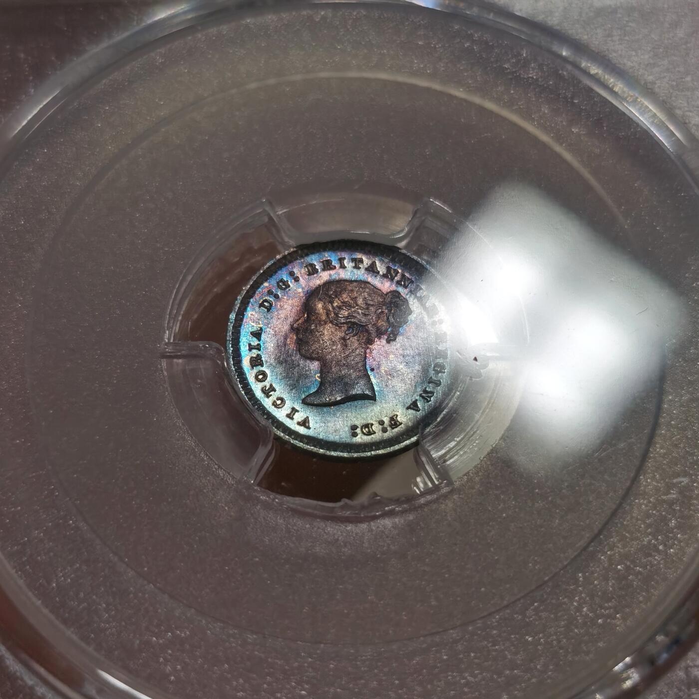 博洋堂“长夏未央”8月精品专场暨第089期（全场包邮） PCGS PL66-67 英国1886年维多利亚濯足币4枚一套，罕见极品高分五彩，其中2D、3D、4D均为冠军分！附带原盒传承有序