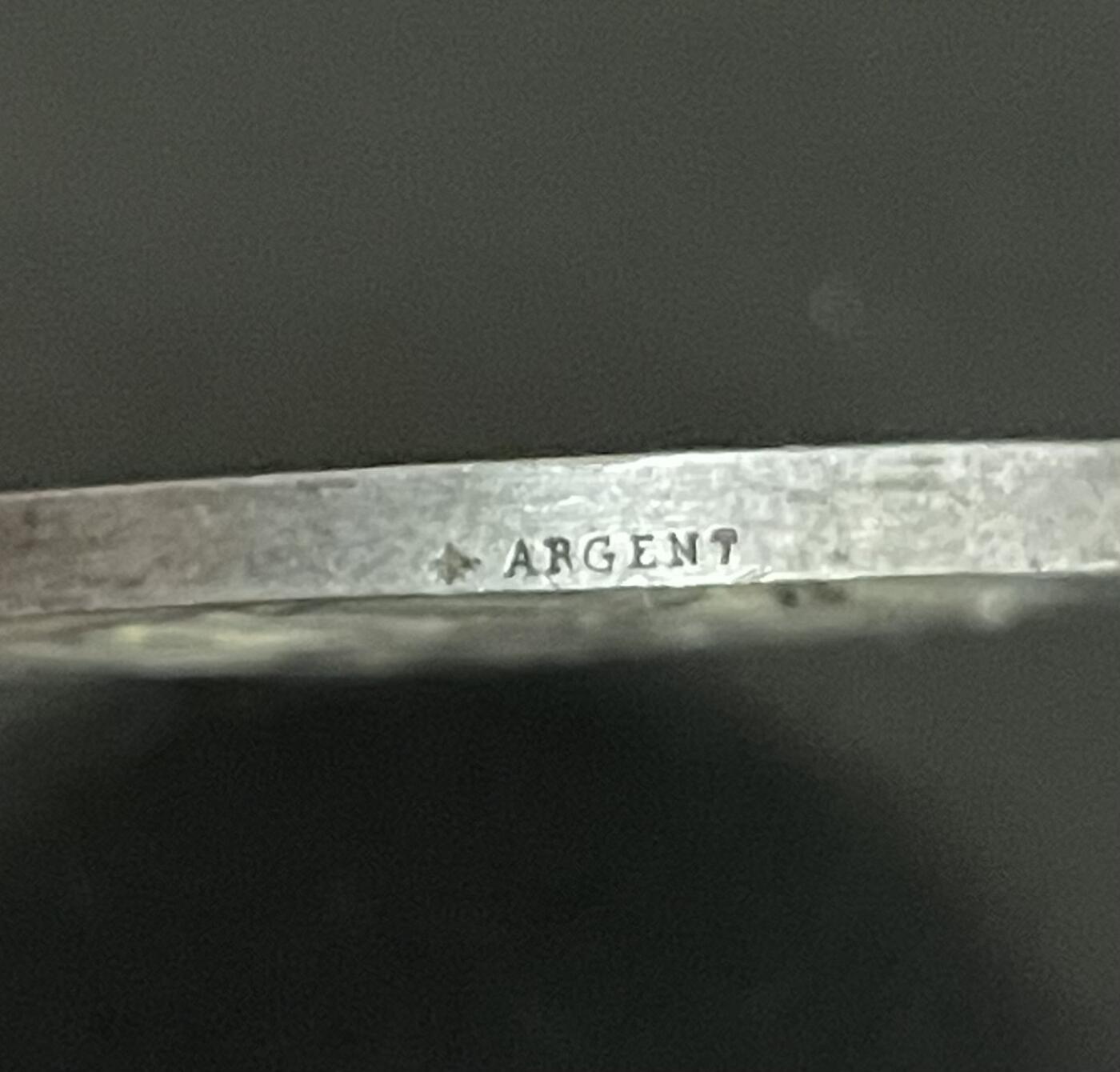 「木头集藏」章牌专场-第46期 1877年法国婚礼银章  直径：33.5 mm，15.8 g，边铭：蜜蜂 ARGENT （1860-1879年）