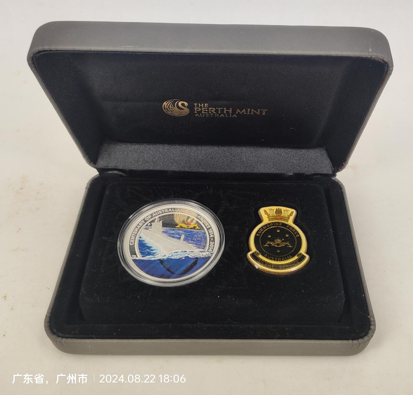 2014年 澳大利亚 科林斯级潜艇纪念银币 绝对稀少   潜艇在澳海军绝对是国之重器，从近二年澳海军潜艇交易的消息和公布的金额就可知了，经分析了解此纪念币，除了澳海军的军人和澳本地收藏家收藏外，流出市场的数量非常稀少。全球其它国家可能只有1至2千枚而已。  