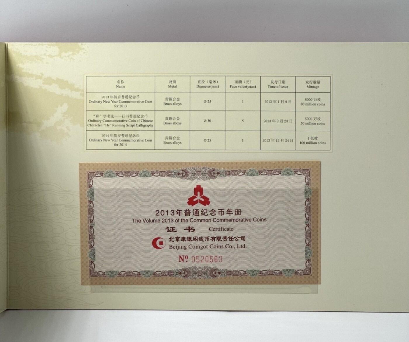 【金钰满堂钱币】拍卖第二十四期 金银币NGC评级币 纪念章 龙钞 康银阁2013年年册纪念币 整包10本