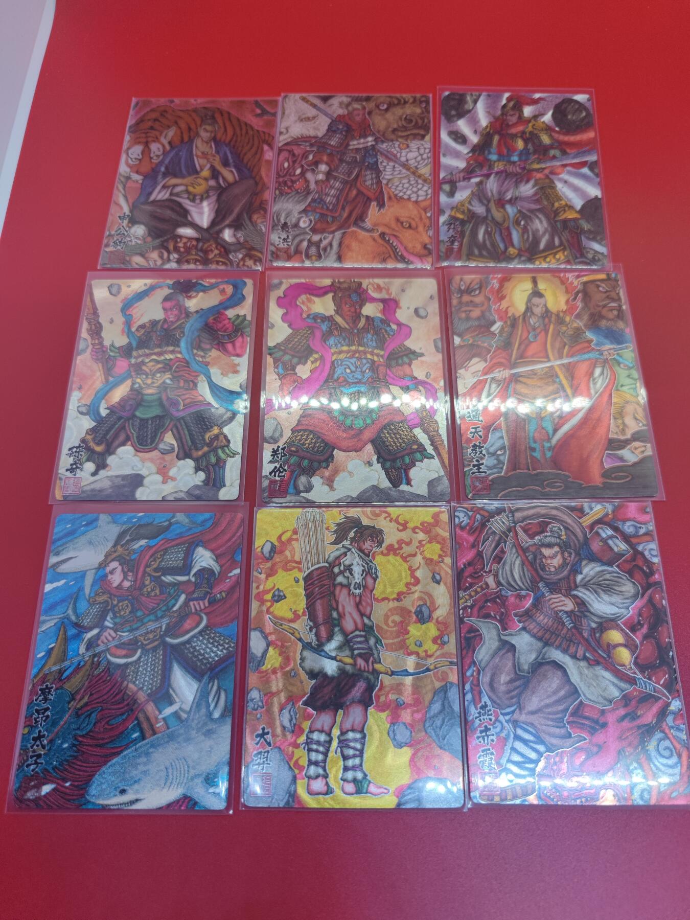 妖精的尾巴卡牌拍卖第二十六期(收拍品) 卡玩帕克-神魔九州-粗闪卡9张