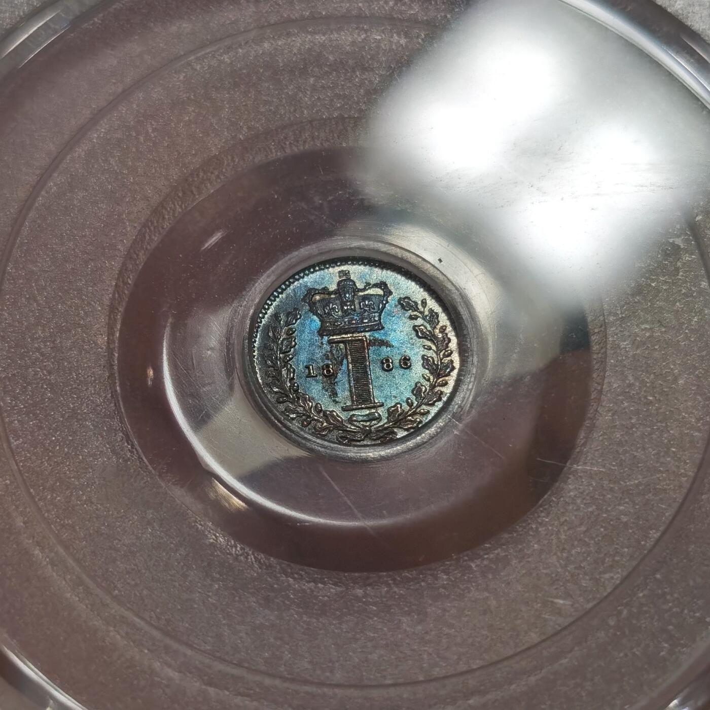 博洋堂“长夏未央”8月精品专场暨第089期（全场包邮） PCGS PL66-67 英国1886年维多利亚濯足币4枚一套，罕见极品高分五彩，其中2D、3D、4D均为冠军分！附带原盒传承有序