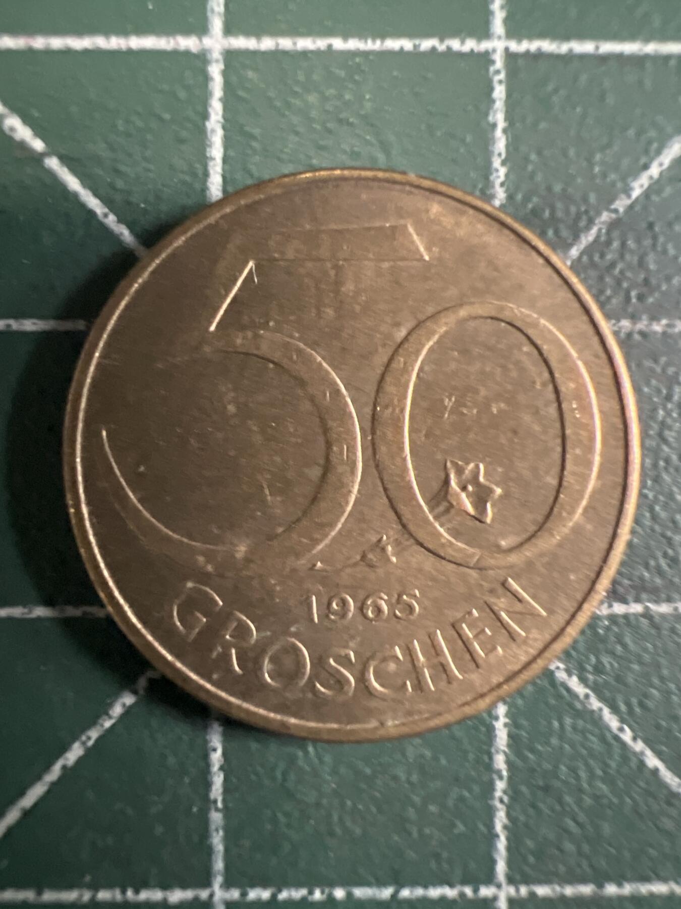 第693期 硬币专场 （无押金，捡漏，全场50包邮，偏远地区除外，接收代拍业务，本店十天发一次货） 奥地利50分