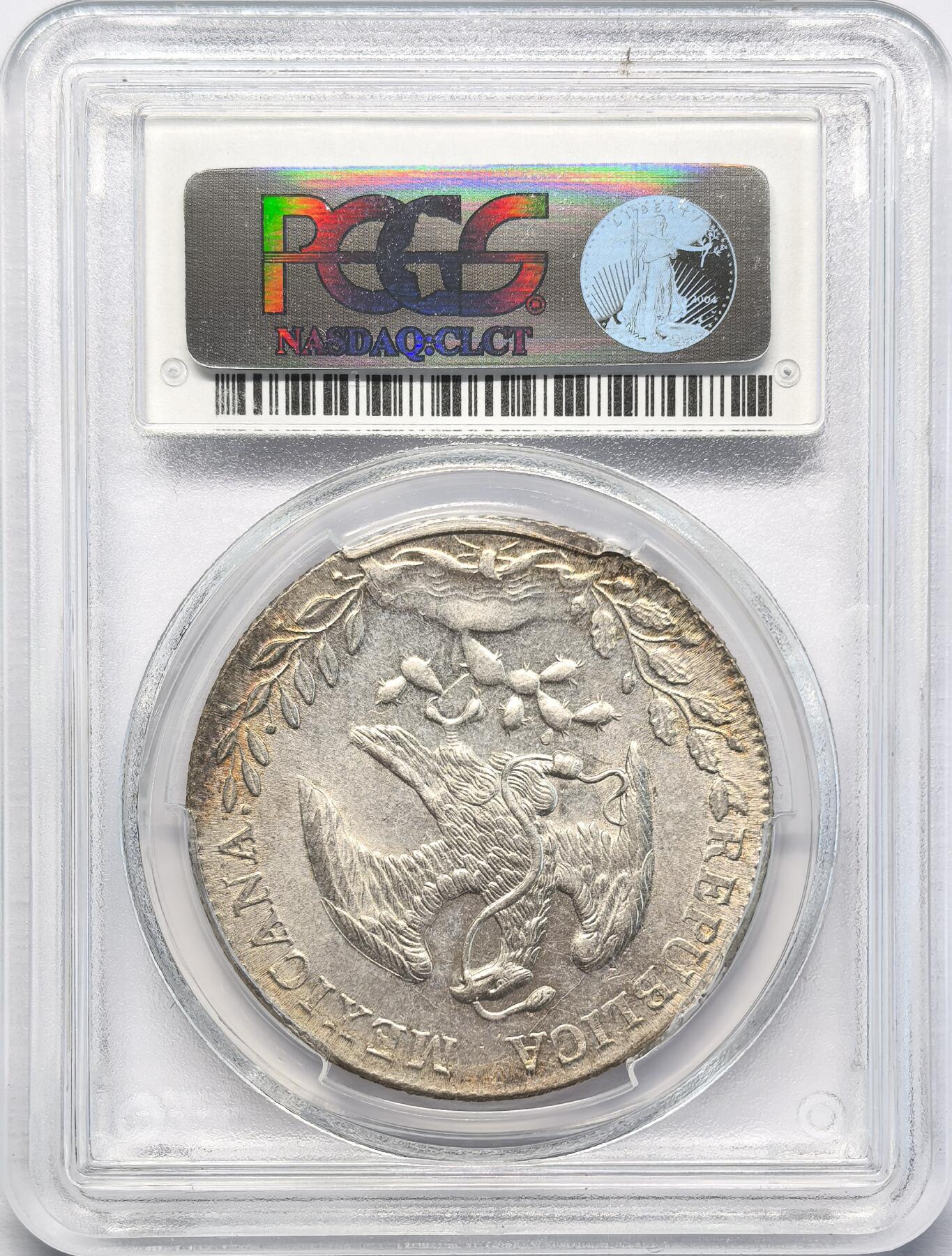 凡希社世界钱币微拍第二百八十三期 1889PI墨西哥花边鹰洋PCGS-MS62