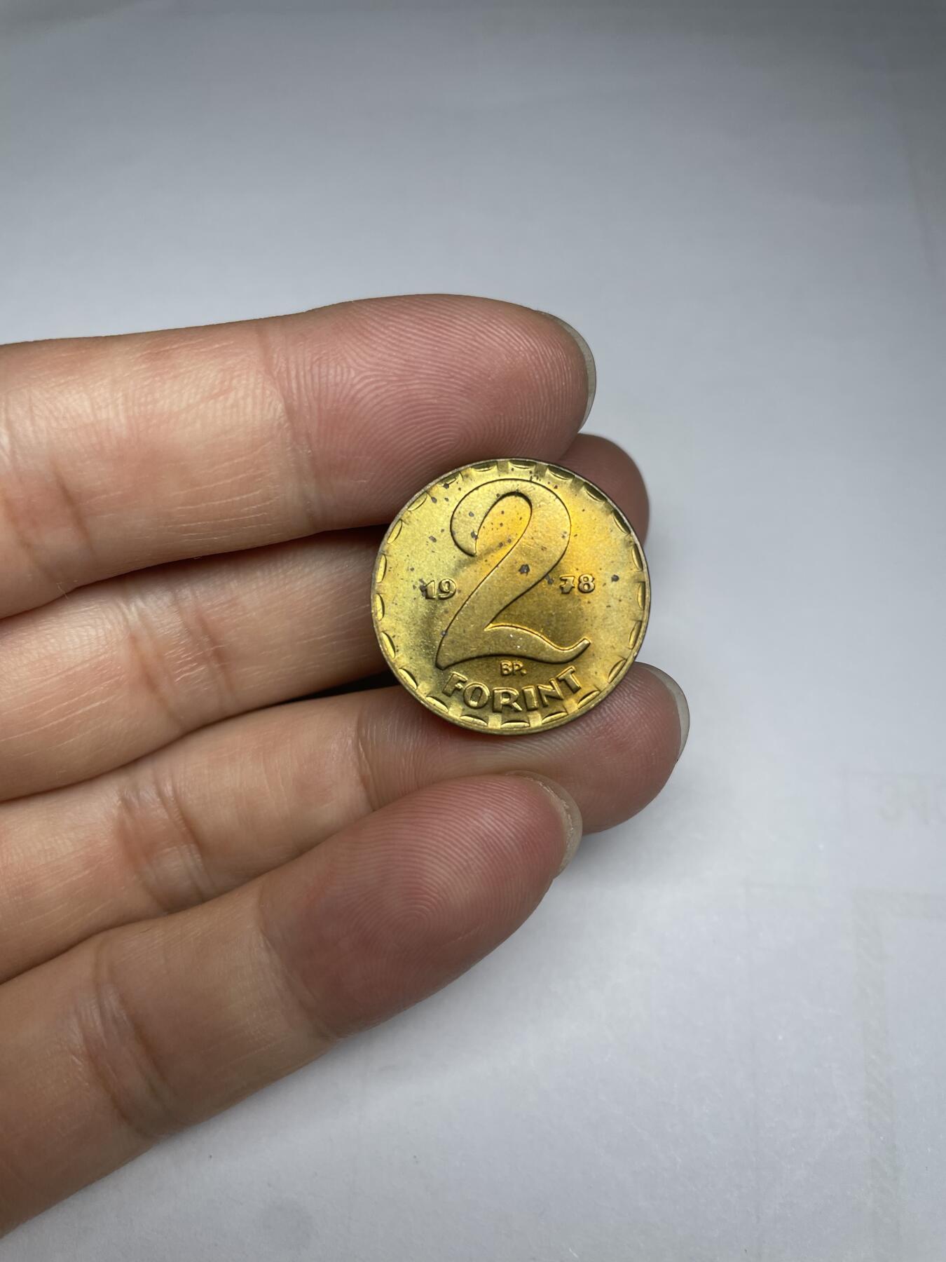 每日一拍，2024年集古藏今外币拍卖第十四期-第3场—（总第133拍），可以寄存60天，满160元包邮。 1978年匈牙利2福林
