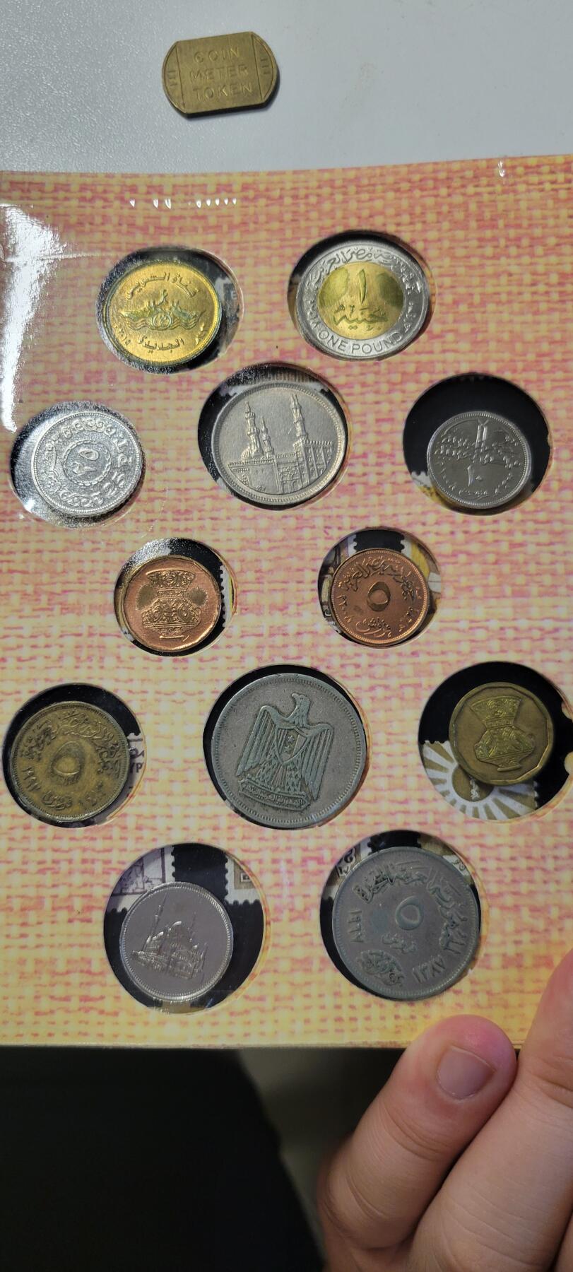 2024第十五期 埃及旅游纪念品含十枚币+九枚邮票