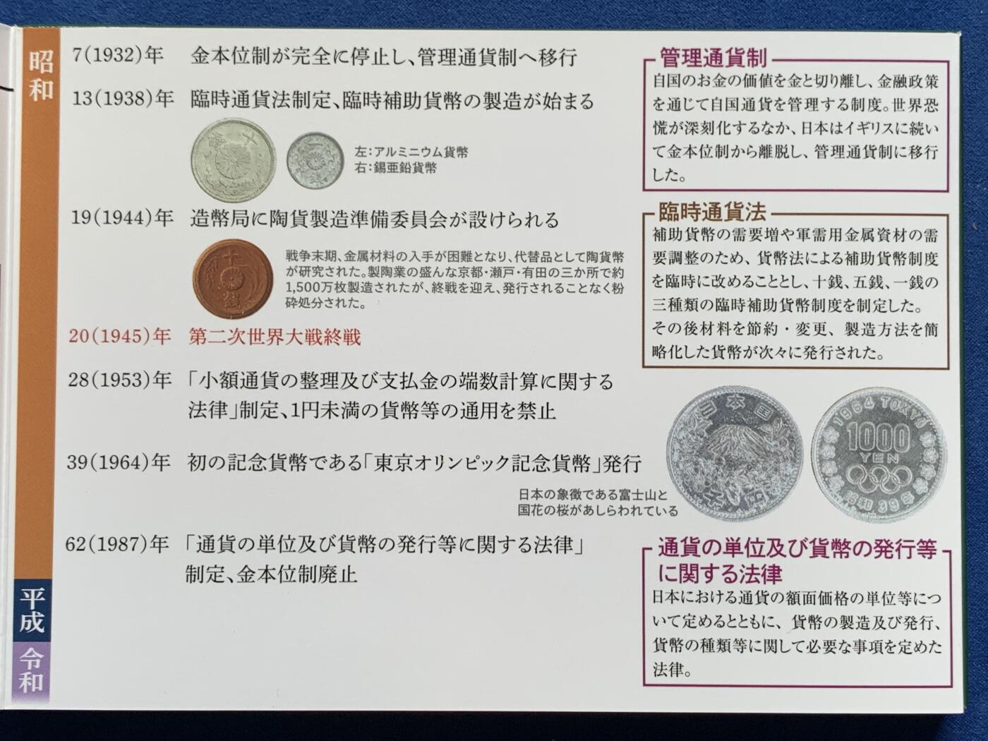 《竞宝斋》第303场   周日，周一 2场连拍 （全场包邮） 日本 令和三年 日元诞生150周年纪念套币 令和套币发行量锐减