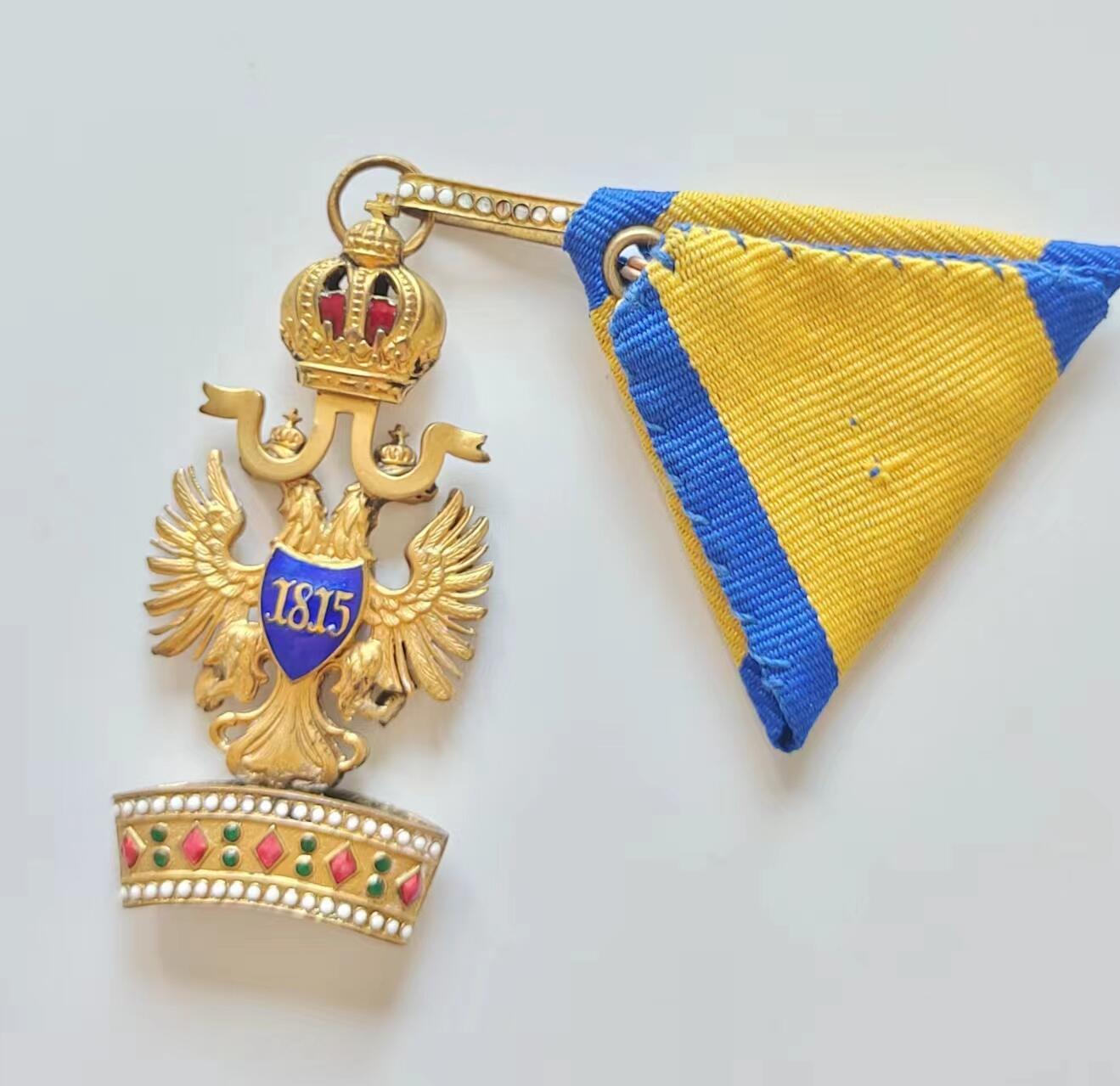 RimeNova韵星2024军品类秋季拍卖会-- RimeNova 2024 Autumn Militaria Sale 奥匈帝国民事版三级铁王冠勋章