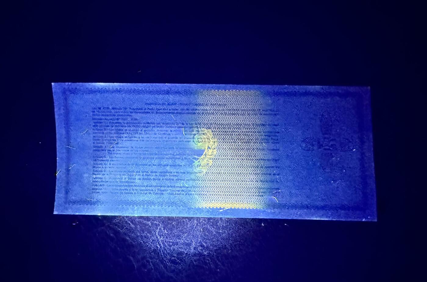 收藏联盟Quantum Auction 第373期拍卖  阿根廷1988年0.5比索紧急币 品相UNC- 