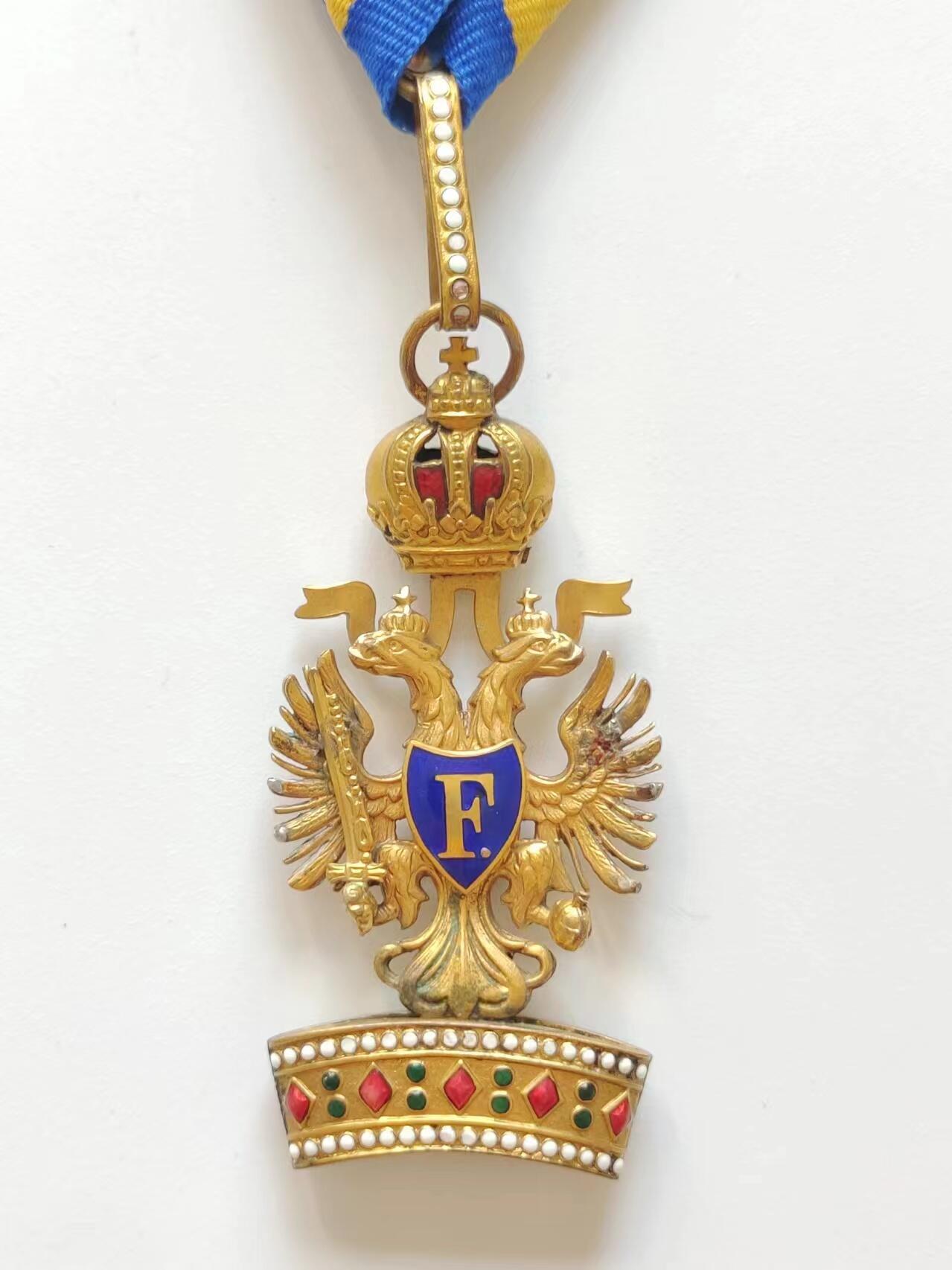 RimeNova韵星2024军品类秋季拍卖会-- RimeNova 2024 Autumn Militaria Sale 奥匈帝国民事版三级铁王冠勋章