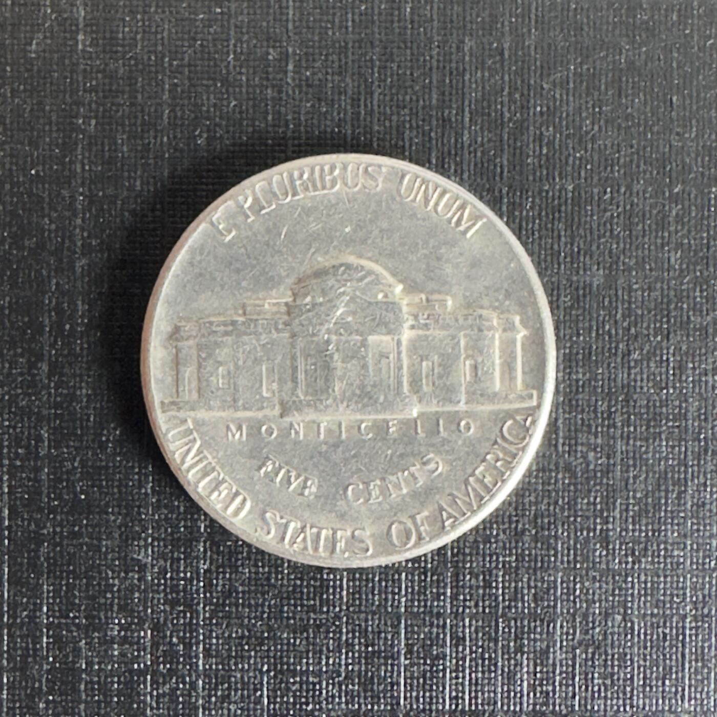 通元堂第五期无押金 硬币专场 1973年美国杰斐逊5分
