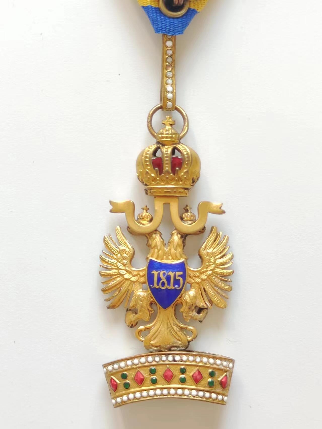 RimeNova韵星2024军品类秋季拍卖会-- RimeNova 2024 Autumn Militaria Sale 奥匈帝国民事版三级铁王冠勋章