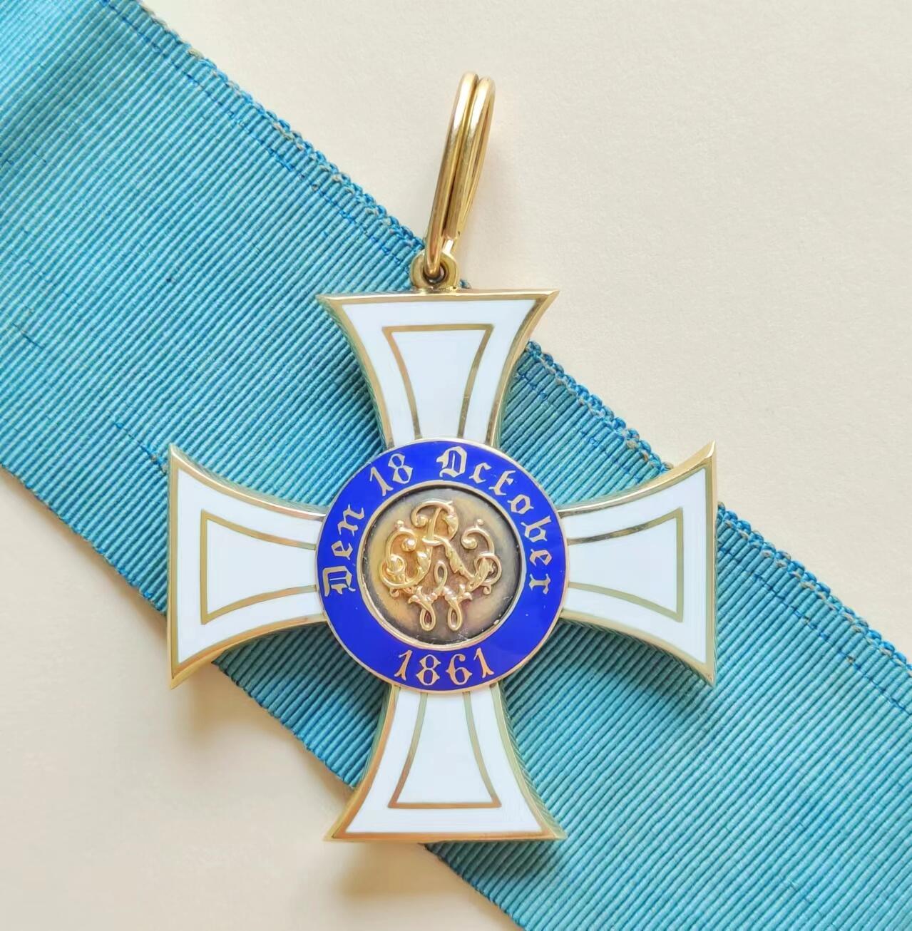 RimeNova韵星2024军品类秋季拍卖会-- RimeNova 2024 Autumn Militaria Sale 德意志第二帝国普鲁士王国指挥官级金质普鲁士王冠勋章