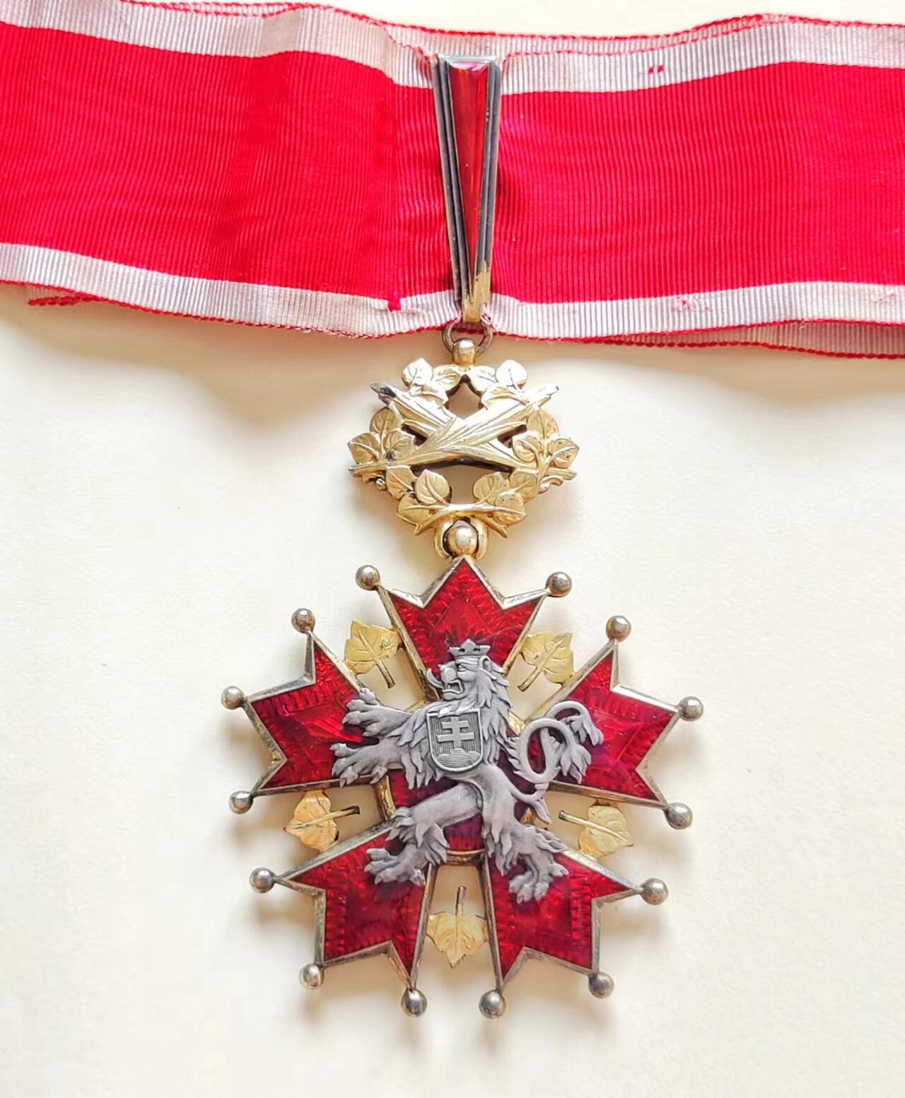 RimeNova韵星2024军品类秋季拍卖会-- RimeNova 2024 Autumn Militaria Sale 捷克斯洛伐克第二共和国指挥官白狮勋章