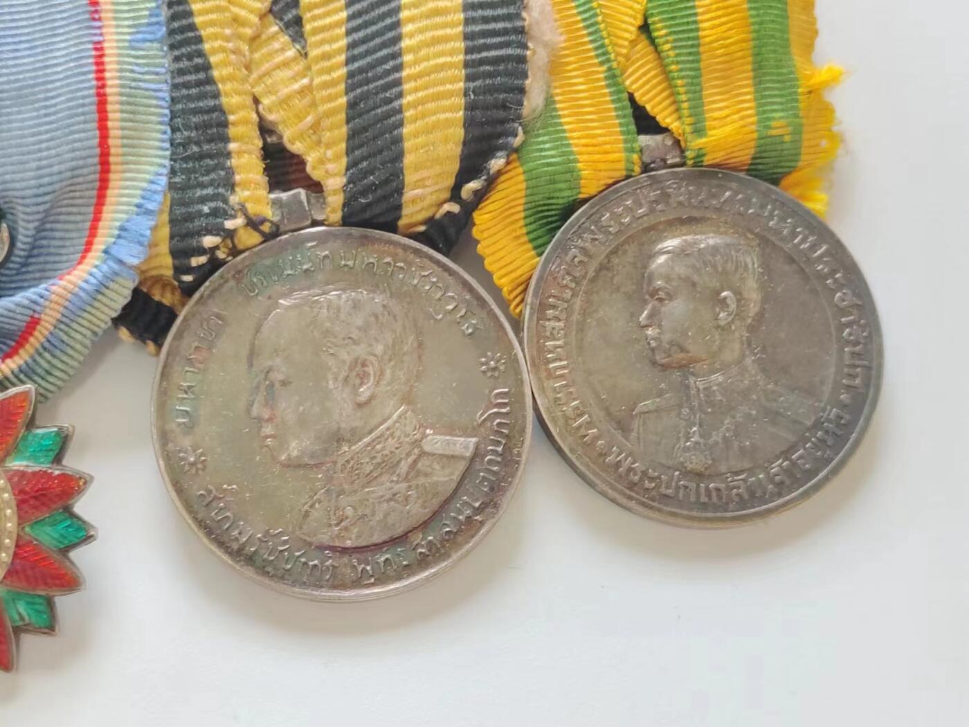 RimeNova韵星2024军品类秋季拍卖会-- RimeNova 2024 Autumn Militaria Sale 暹罗王国王冠白象4连联排