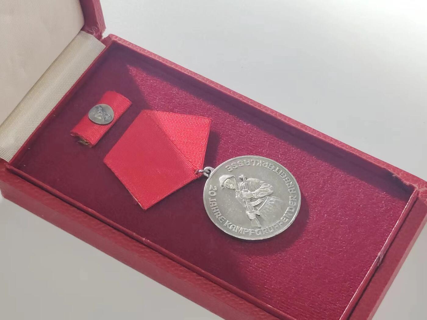 RimeNova韵星2024军品类秋季拍卖会-- RimeNova 2024 Autumn Militaria Sale 民主德国建军二十周年奖章带盒