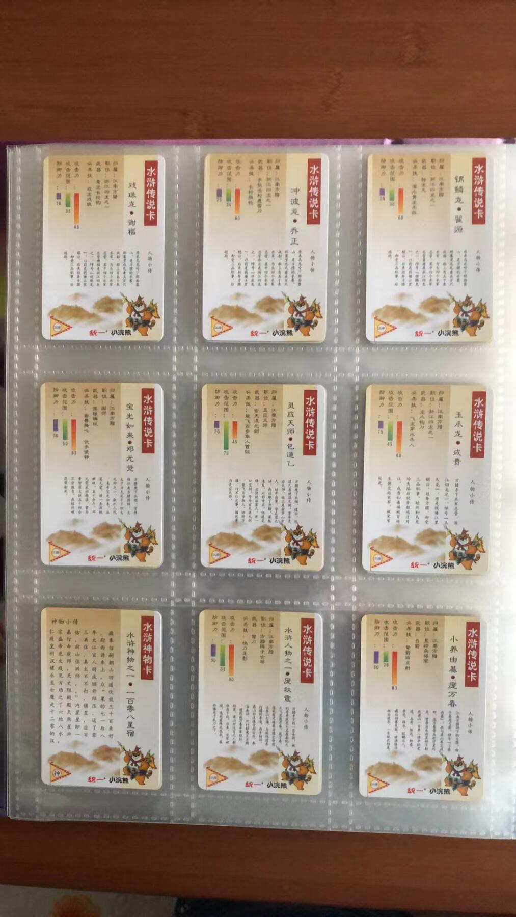 卡牌限时007专场 大卡道2.0版本，绝版小浣熊水浒卡套装加卡册共378张大全套。九九版小浣熊粗闪一套带恶人异版卡117张全，九九版小浣熊普版卡带恶人异版卡117张全，卡道番外卡144张全，背面与小浣熊卡一致。