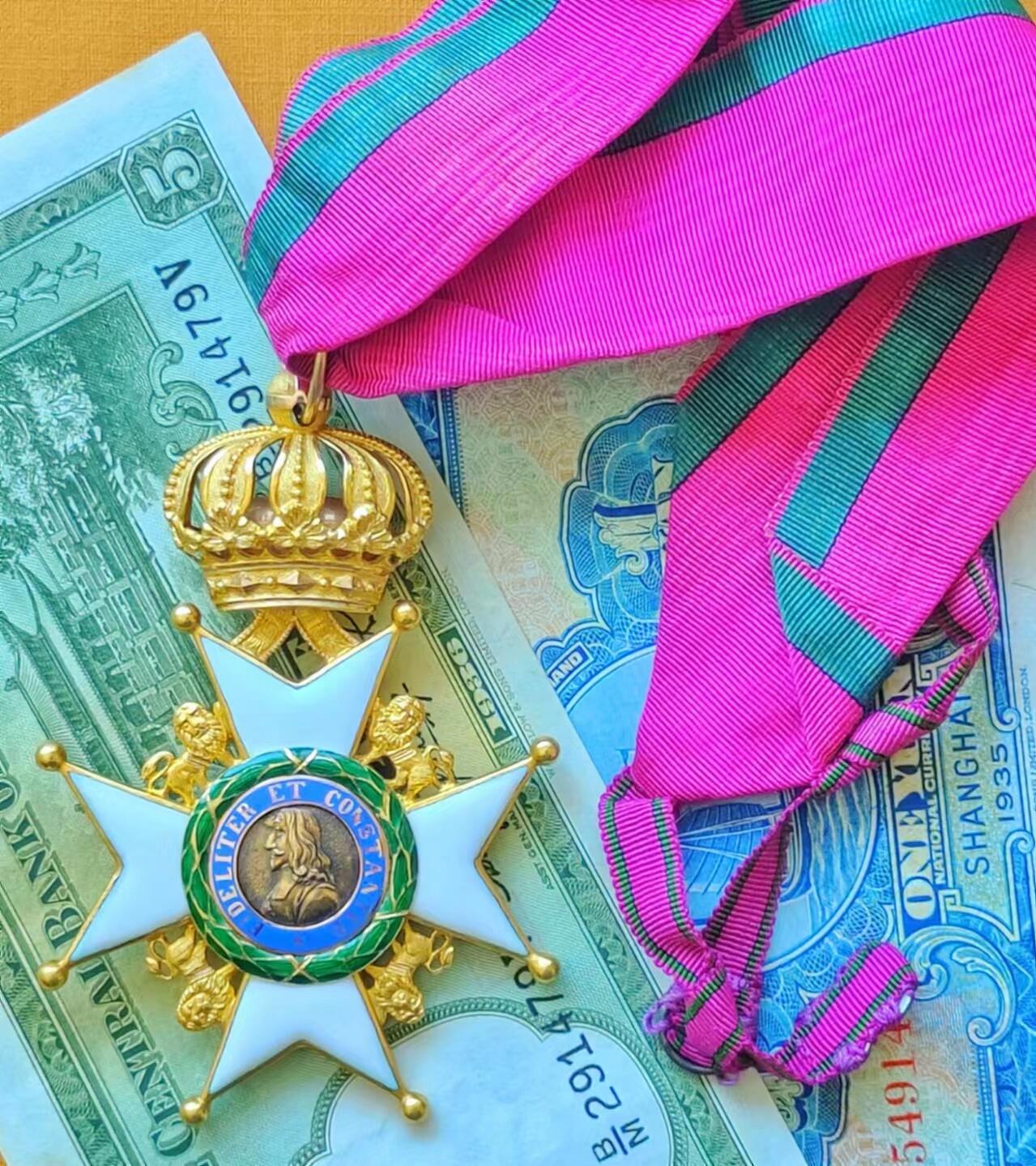 RimeNova韵星2024军品类秋季拍卖会-- RimeNova 2024 Autumn Militaria Sale 帝德·萨克森王国指挥官级欧内斯廷家族勋章