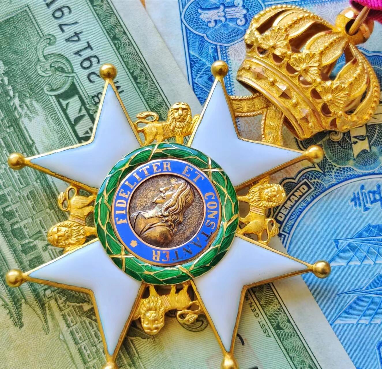 RimeNova韵星2024军品类秋季拍卖会-- RimeNova 2024 Autumn Militaria Sale 帝德·萨克森王国指挥官级欧内斯廷家族勋章