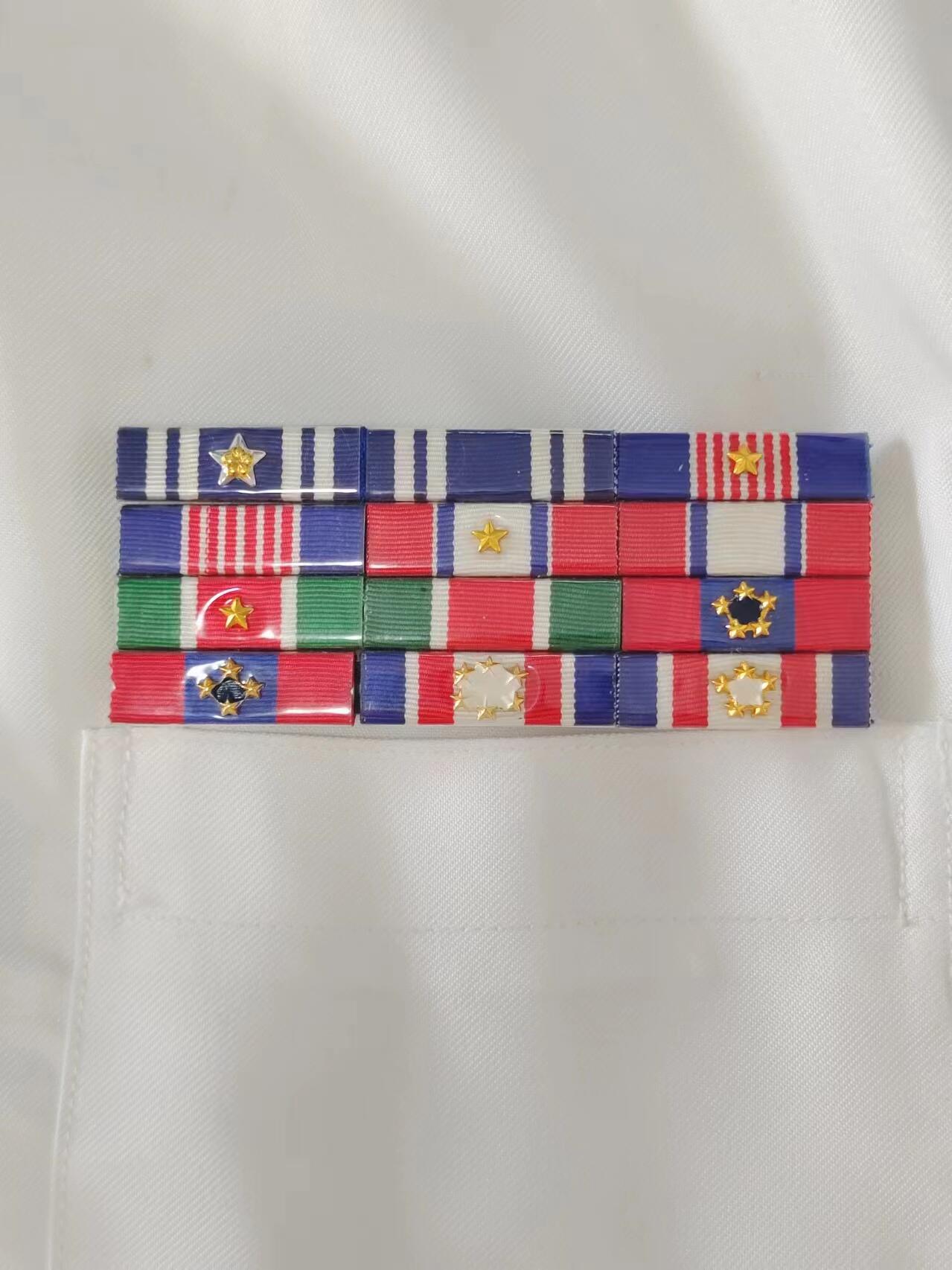 RimeNova韵星2024军品类秋季拍卖会-- RimeNova 2024 Autumn Militaria Sale 海军副司令夏复翔白甲军服（上衣、裤子），姓名牌，勋略，办公牌