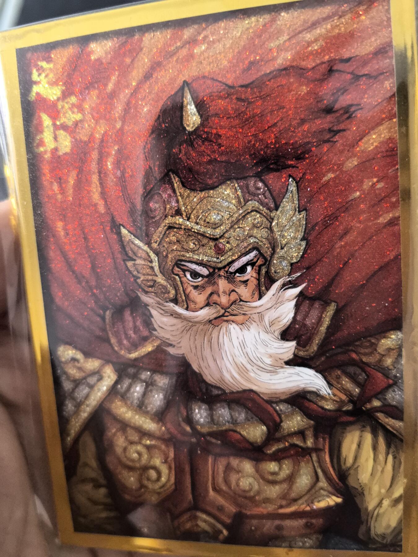 卡牌限时007专场 小花瓣 黄忠色纸 非常稀有 活动卡 展会卡 