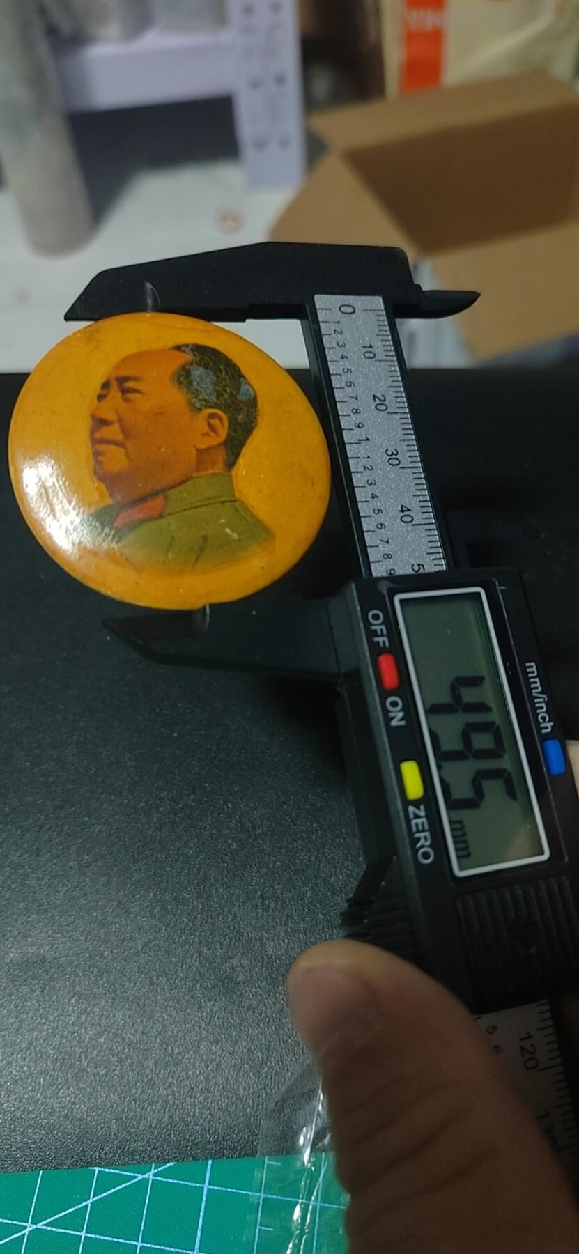 毛主席像章专场，都是竹制章和陶瓷章 🔥🔥竹制章🔥🔥毛主席像章，49.5毫米