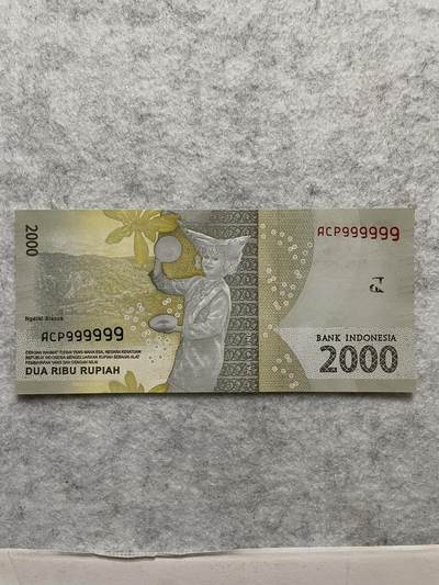 外币 日本 印度尼西亚 印度尼西亚2000通天号999999