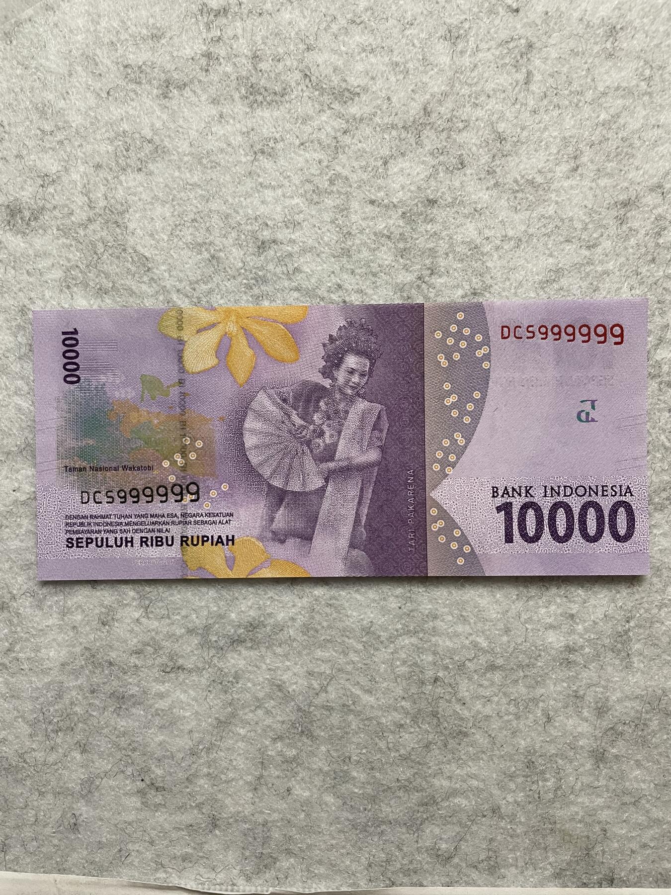 外币 日本 印度尼西亚 印度尼西亚100000通天号999999