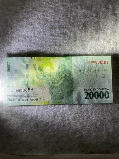 外币 日本 印度尼西亚 印度尼西亚20000通天号888888