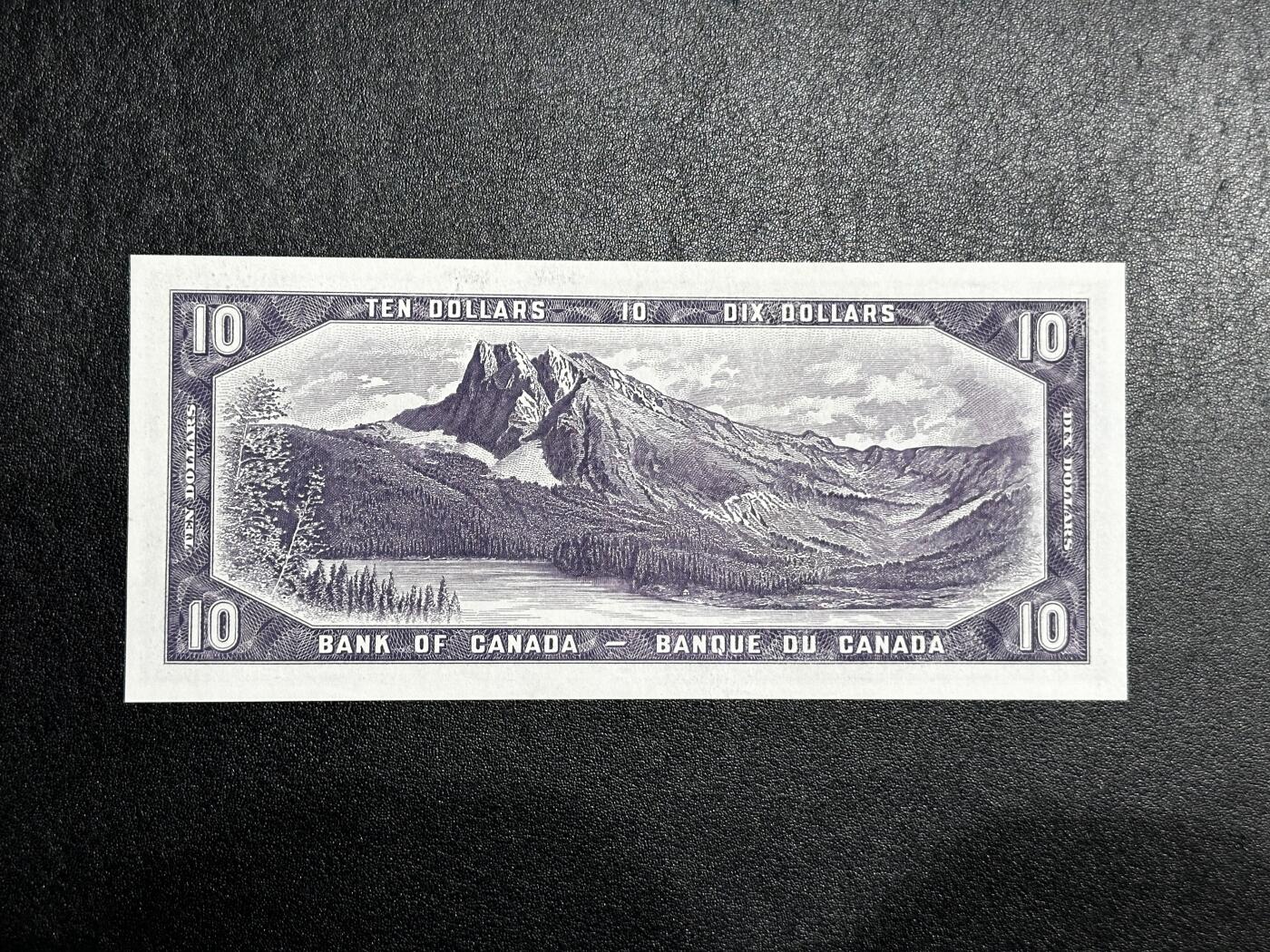《外钞收藏家》第四百一十一期 1954年加拿大10元 全新UNC 魔鬼脸