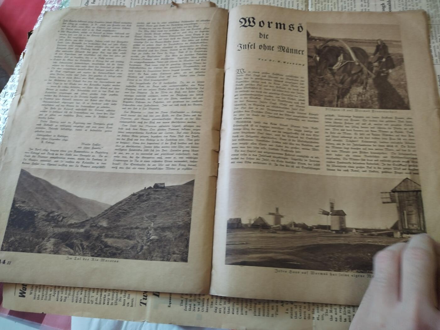 勋章大专场 二战德国老书巜世界掠影》1934年第一版第一
