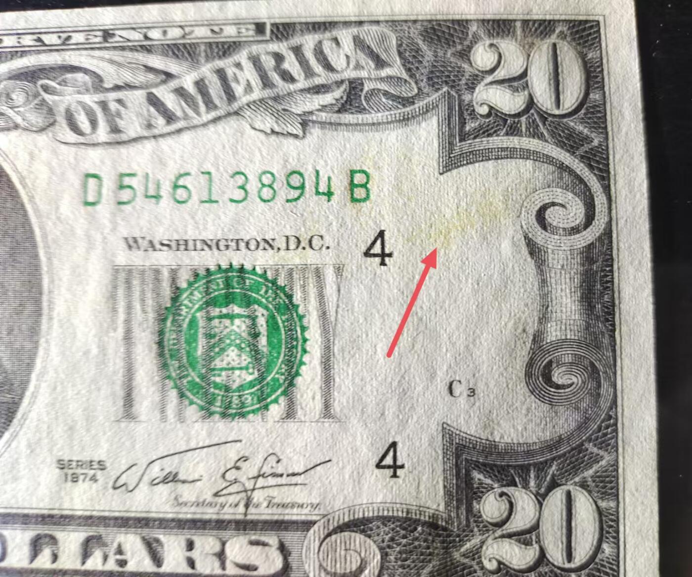 防水美国镀金钞票新款美元100美元家居装饰金属工艺品商务生日礼物收藏, image size:1400x1167