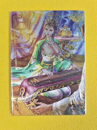 ♥国庆欢乐场：玩卡战线超级大甩拍第11期（好物、稀缺、镇册之宝） 卡玩帕克-绒儿绘雄图三国之甘夫人粗闪卡