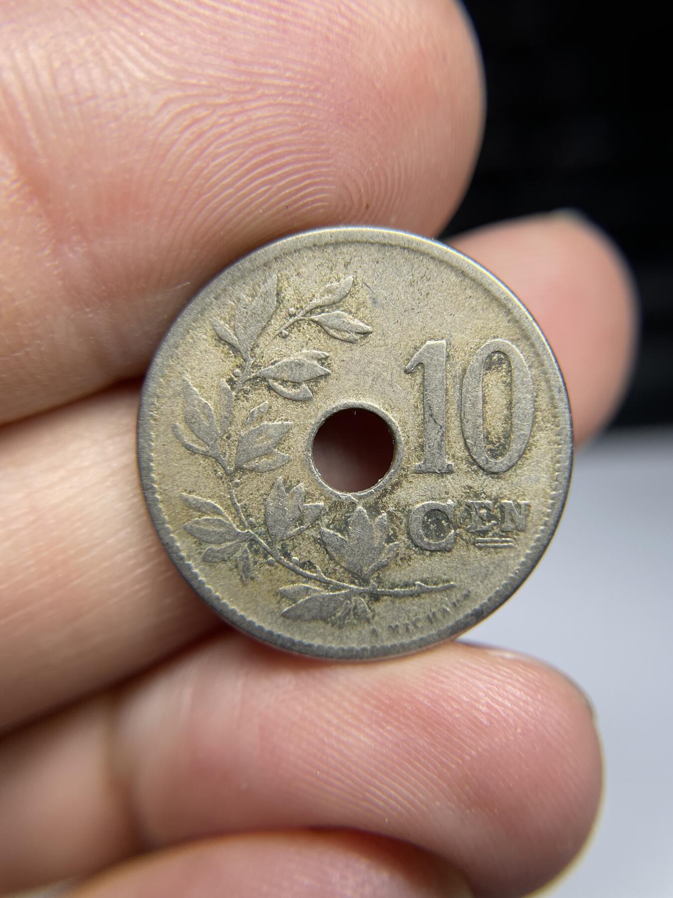 每日一拍，2024年集古藏今外币拍卖第十四期-第6场—（总第136拍），可以寄存60天，满160元包邮。 1904 年比利时10分