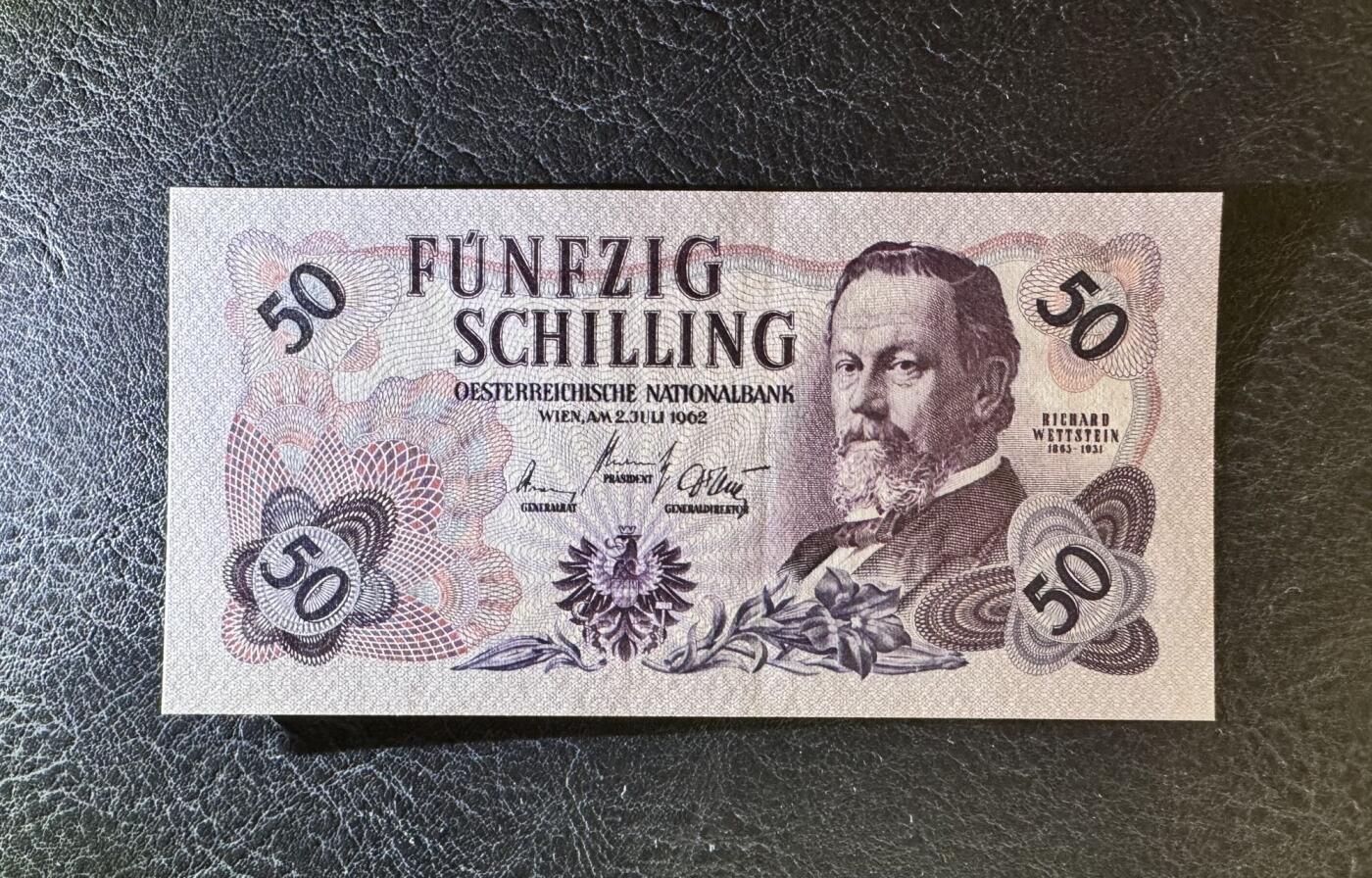 收藏联盟Quantum Auction 第374期拍卖  奥地利1962年50先令 品相AU 少见AA冠