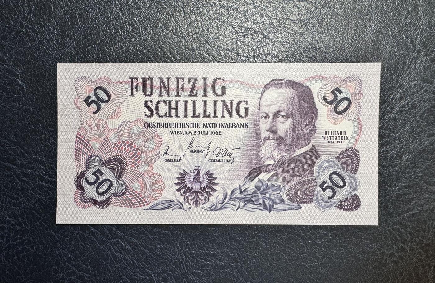 收藏联盟Quantum Auction 第374期拍卖  奥地利1962年50先令 品相AU 少见AA冠