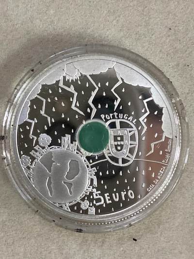 康怡轩钱币【以色列+葡萄牙+库克+澳大利亚+芬兰】第251003期  2022年葡萄牙答案就在我们在手中镶嵌绿色聚合物回收材料精制银币