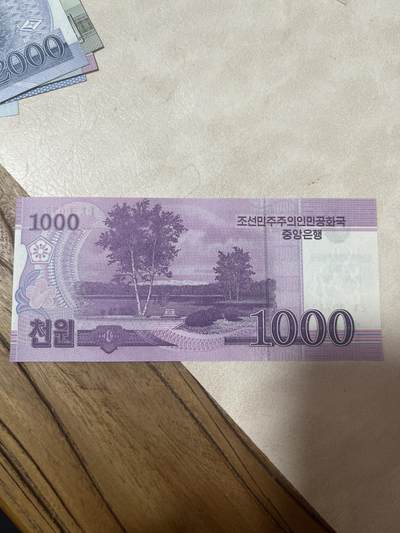 纸币专场 朝鲜