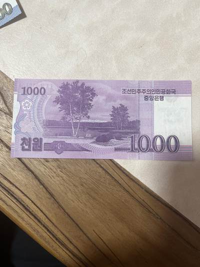 纸币专场 朝鲜