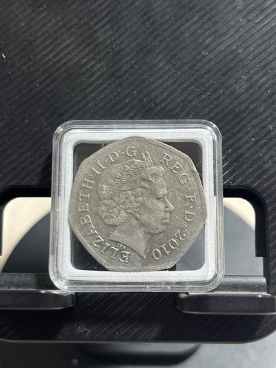 外币专场 英国50便士纪念币